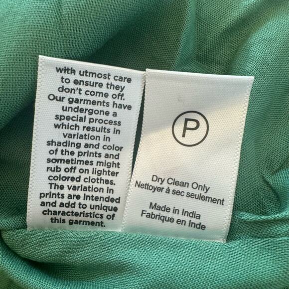 Hemant & Nandita Paisley Print Lisa Short Dress Small NWOT - Picture 13 of 16